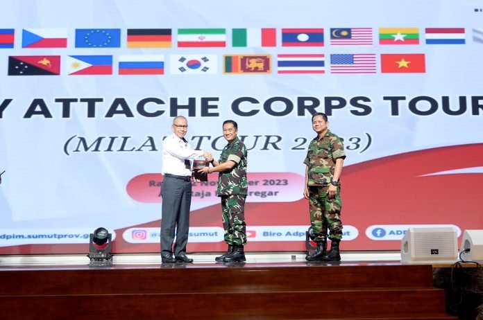 Terima Kunjungan Atase Pertahanan Negara Sahabat, Pemprov Sumut Harap Kemitraan Strategis Semakin Kokoh