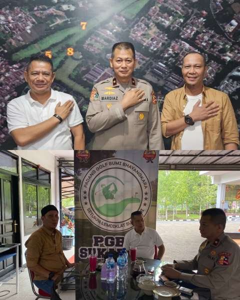 Berkunjung ke Setukpa Lemdiklat Polri, Ketua Pewarta Disuguhi Tongseng dan Sate Khas Sukabumi