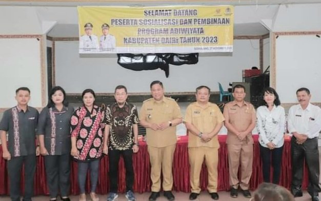 Bupati Eddy Berutu Paparkan Pentingnya Lingkungan Hidup di Sosialisasi Program Adiwiyata