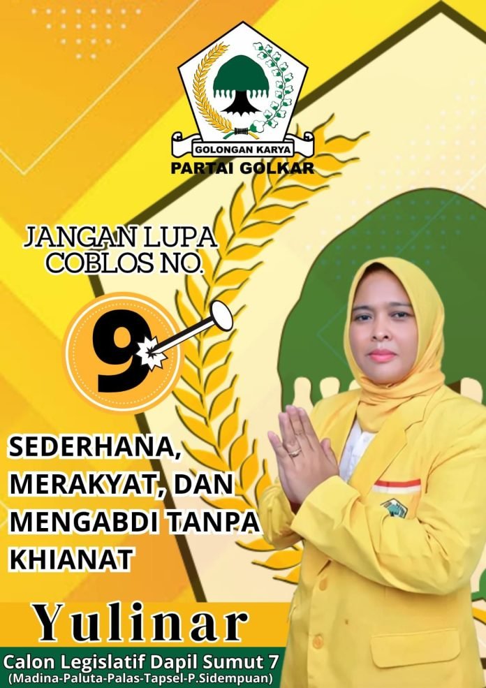 Caleg DPRD Sumut, Yulinar Lubis  Siap Bawa Perubahan Tabagsel