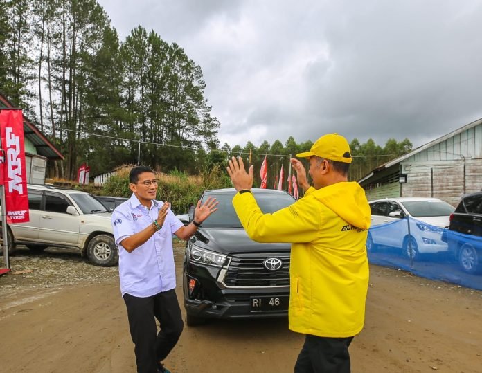 Di Grand Final APRC Danau Toba, Menparekraf Sandiaga Uno: Buat Saya Juaranya Tetap Bang Ijeck