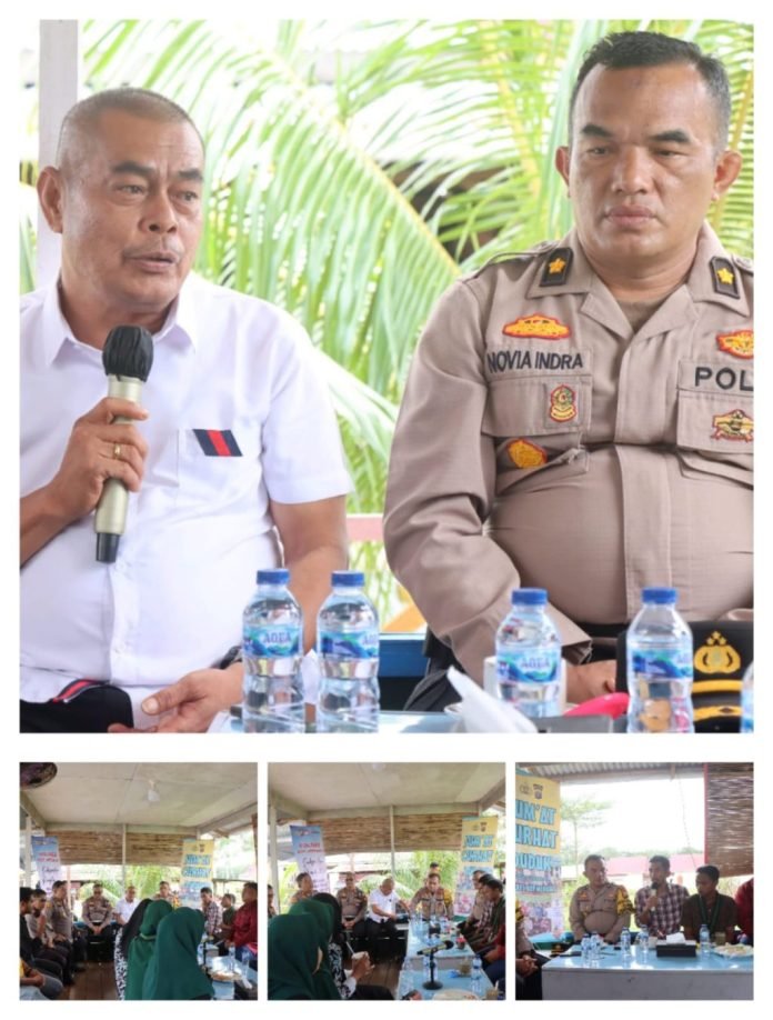 Jumat Curhat, Polres Kepulauan Meranti Ajak Mahasiswa Wujudkan Pemilu 2024 Damai