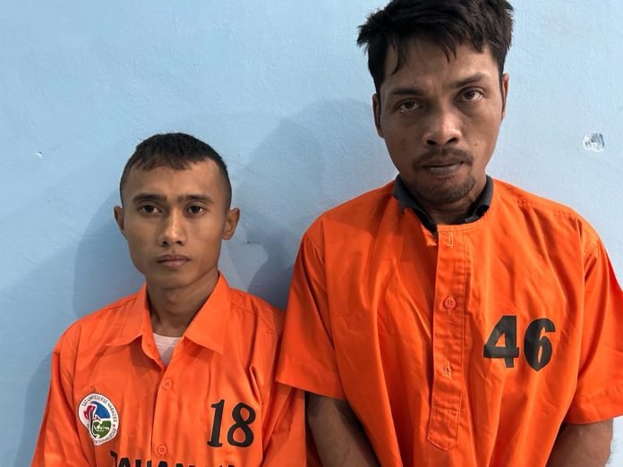 Meresahkan Warga : Tim Personil Satres Narkoba Polres Sergai Amankan Dua Orang Pelaku Peredaran Narkoba Di Wilkum Polres Sergai