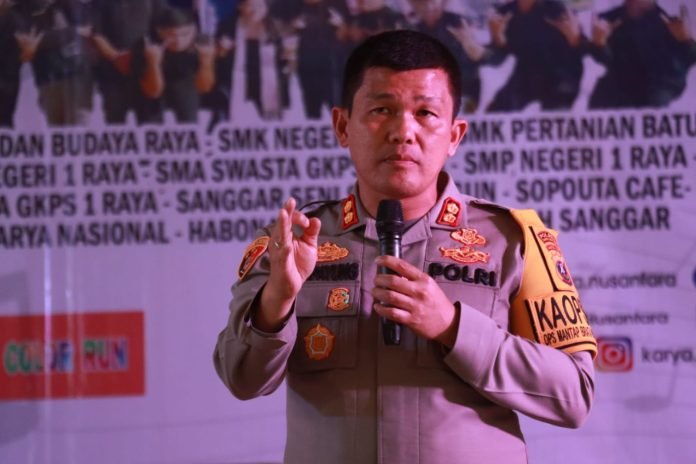 Kapolres Simalungun Ajak Generasi Z Perangi Narkoba