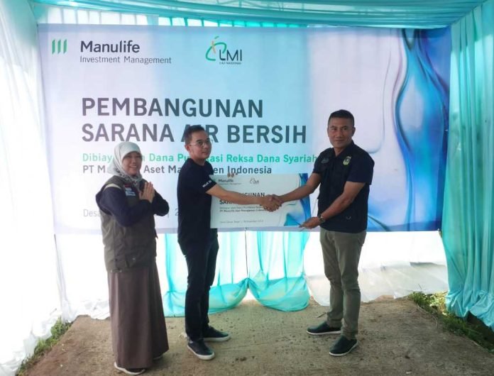 MAMI Salurkan Dana Purifikasi untuk Bangun Sarana Air Bersih di Bogor