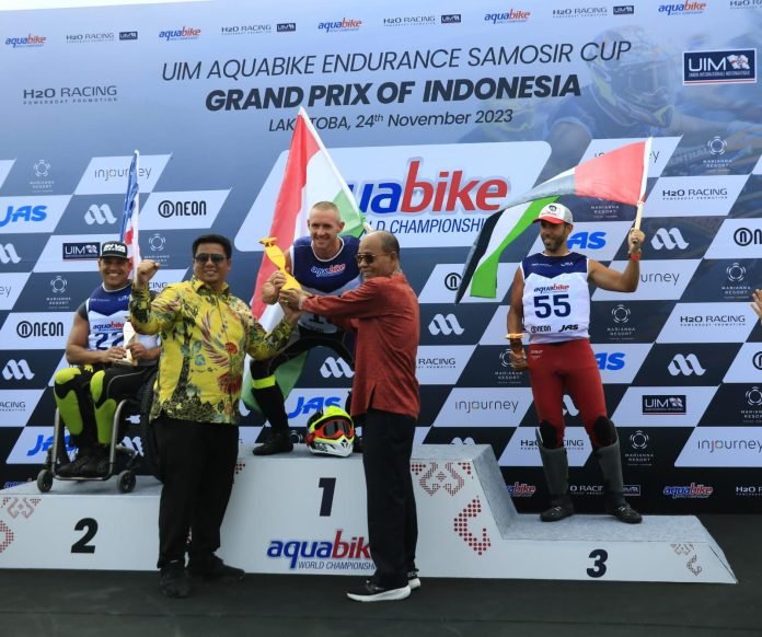 Pembalap Hungaria Juara Aquabike Jetsky World Championship 2023