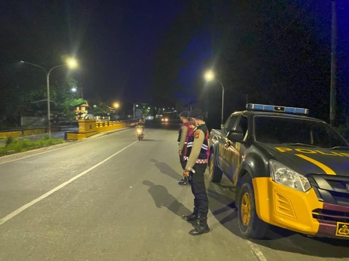 Polres Simalungun Gelar Patroli Malam Perintis Presisi Untuk Keamanan Masyarakat