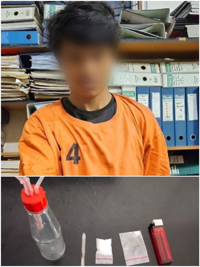 Polres Simalungun Ringkus Satu Orang Pengedar Sabu dari Bandar Masilam