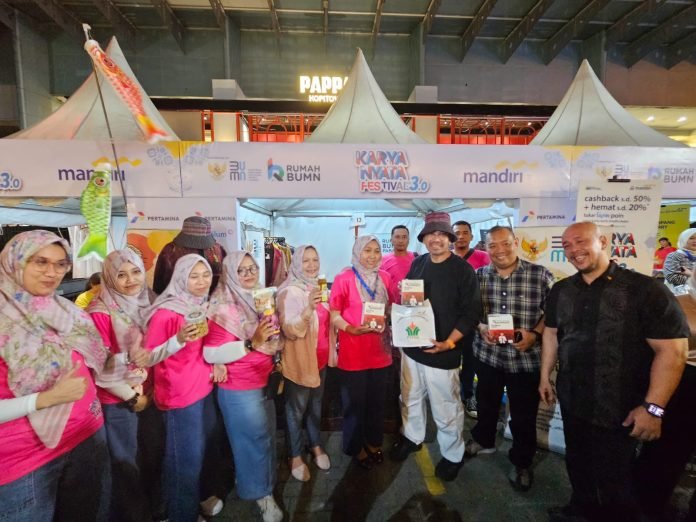 Produk UMKM Binaan PTPN IV Jadi Perhatian Dan Diminati Pengunjung Karya Nyata Festival