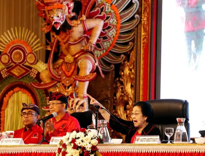 Rapat Koordinasi PDIP di Bali, Megawati Bakar Semangat Kader