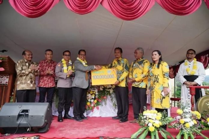 Sekda Pakpak Bharat Hadiri Pelantikan LP3D Pada Kegiatan PESPARANI