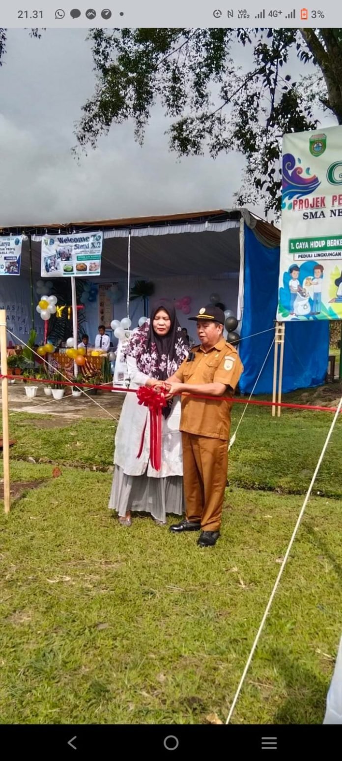 Sma Negeri 1 Tanjung Sakti Pumi Menggelar Kegiatan (P5) Bertema Kearifan Lokal dan Gaya Hidup Berkelanjutan