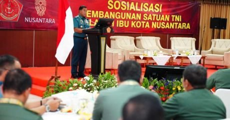 Sosialisasi IKN, Asrenum Panglima TNI Paparkan Integrasi Trimatra Terpadu.