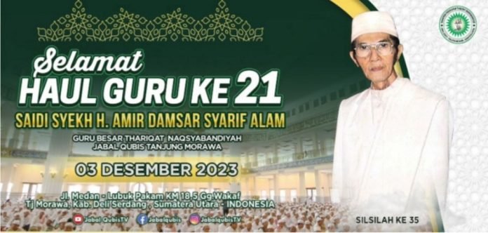 Thariqat Naqsyabandiyah Jabal Qubis Tanjung Morawa Gelar Haul Guru ke-21 1