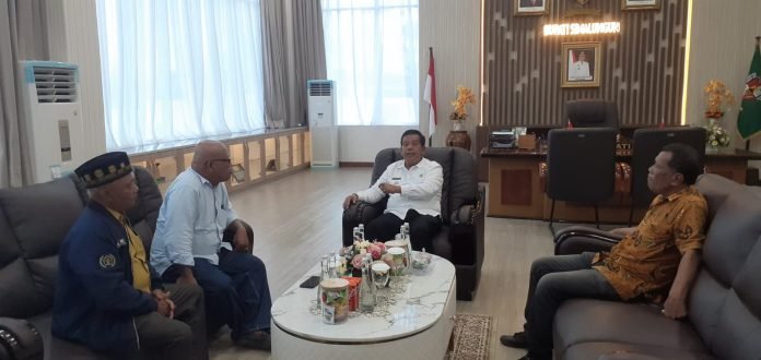 Untuk Perbaiki Saluran Tertier Kabupaten Simalungun Butuh Dana Rp 450 Milyar. Ujar Bupati Saat Terima Audensi Panitia Konfrensi PWI