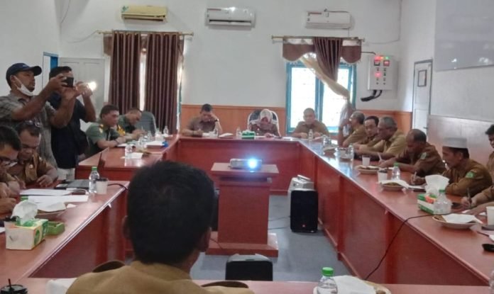 Usai Rakor Forkofimda, Aktivitas Tambang Pakai Excavator di DAS Batang Gadis Kec.Kotanopan Ditutup