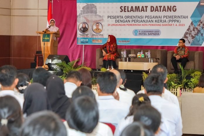 120 PPPK Pemko Pematang Siantar Ikut Orientasi, dr Susanti Ajak Berinovasi dan Lakukan Terobosan