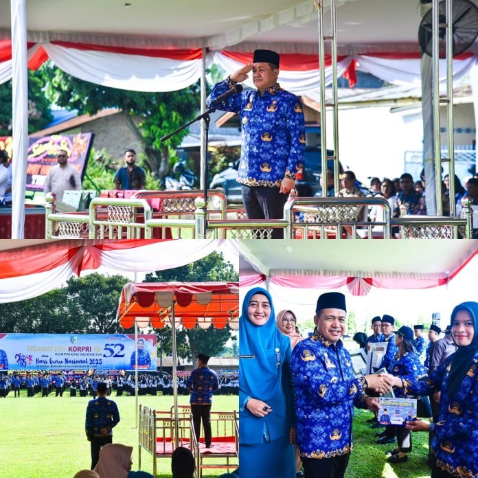 HUT Korpri ke- 52, Bupati Zahir Ingatkan Netralitas ASN di Pemilu 2024