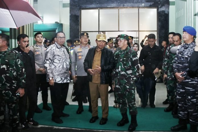 Pastikan Pengamanan Berjalan Baik, Pj Gubernur bersama Forkopimda Sumut Kunjungi Gereja dan Tinjau Pos Pam Nataru