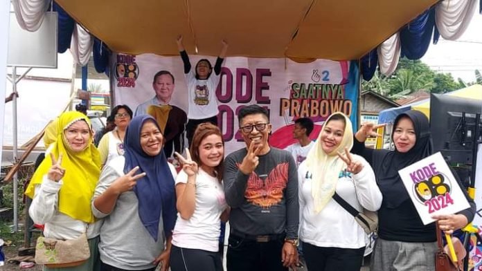 300 Warga Ikuti Senam Sehat Bang Miswar Untuk Prabowo – Gibran