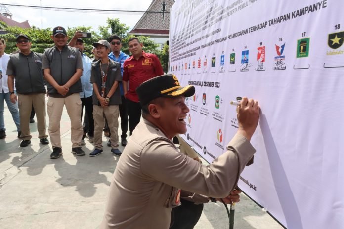 AKBP Yogen Hadiri Deklarasi Kampanye Damai