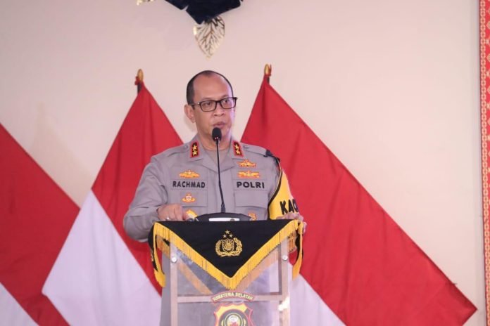 Amankan Pergantian Malam Tahun Baru, Kapolda Sumsel Berikan Arahan ke Jajaran