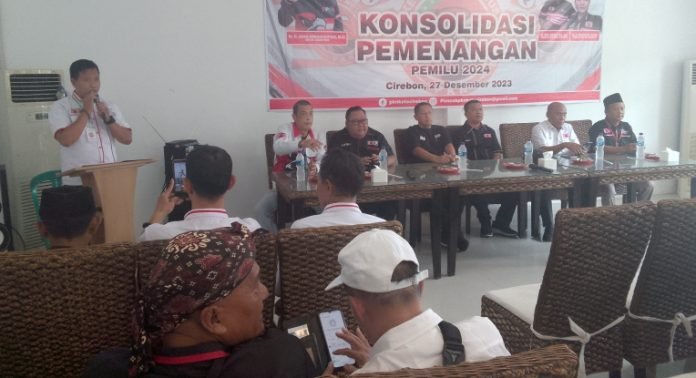 Anas Urbaningrum Hadir Langsung Diacara Konsolidasi Pemenangan Pemilu 2024 PKN Kota Cirebon