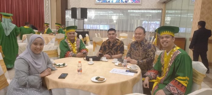 Arman Chandra Hadiri Wisuda UNPAB yang ke 71