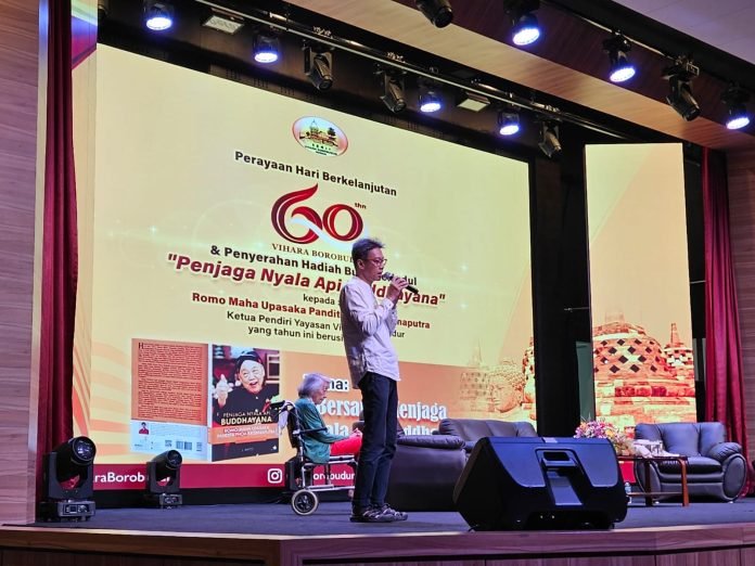 Arman Chandra Ucapkan Selamat Hari Berkelanjutan, 60 tahun Vihara Borobudur