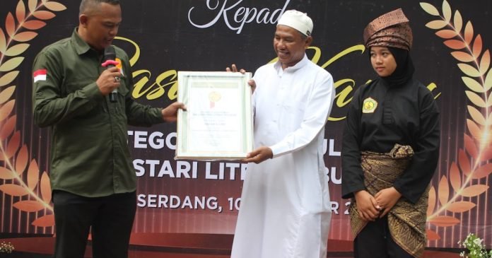 BALIN Anugrahkan Pasar Kamu Deli Serdang Sebagai Pasar Kuliner Pelestari Literasi Budaya