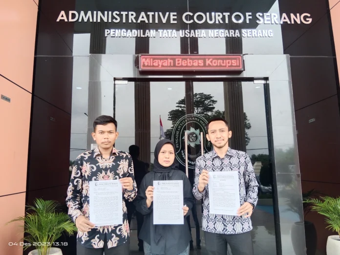 BBWSC3 Resmi Digugat Penyintas Banjir Bandang Kota Serang ke PTUN