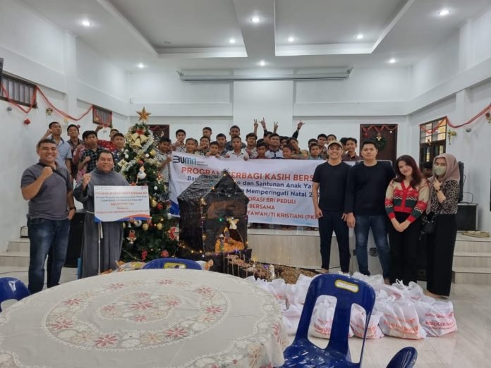 BRI BO Medan Thamrin Berikan Bantuan ke Panti Asuhan Bethlehem
