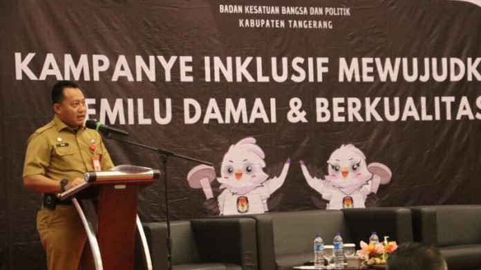 Badan Kesbangpol Kabupaten Tangerang Gelar Diskusi Politik
