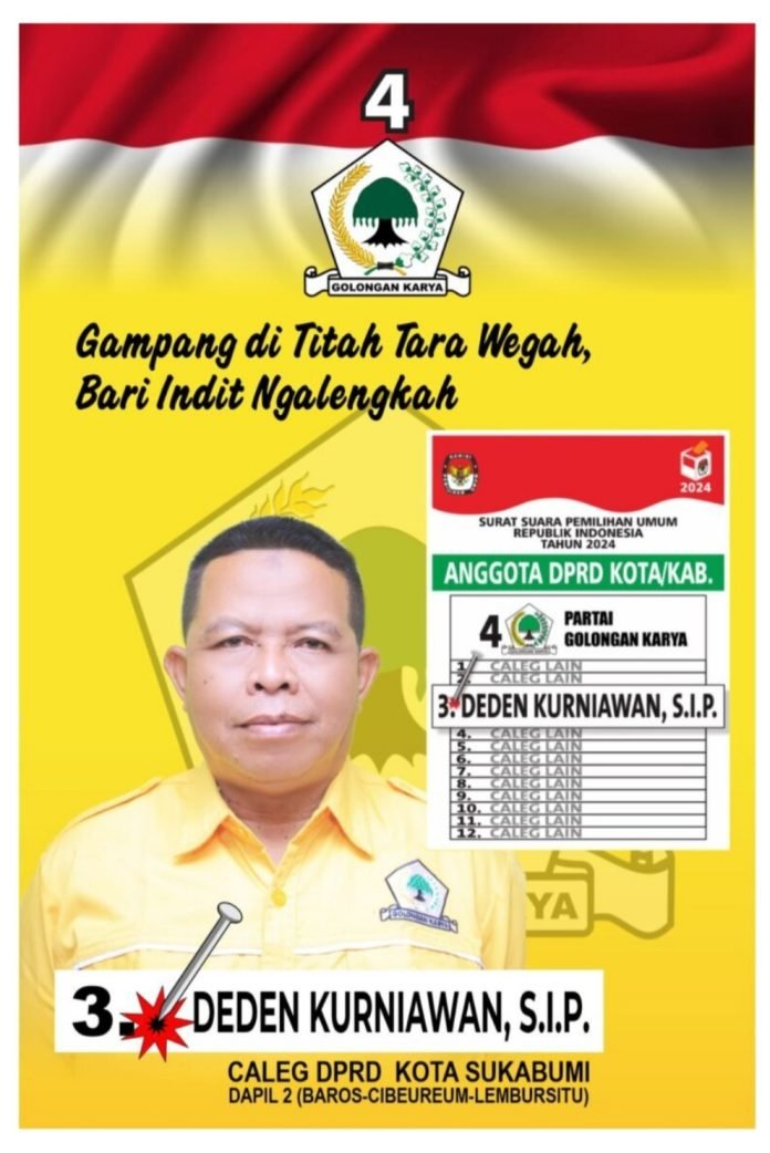 Bantu Pembuatan KIS Warga, Caleg DPRD Kota Sukabumi DEDEN KURNIAWAN. S.IP Berikan Pelayanan Terbaik Menuju Warga Sehat dan Sejahtera