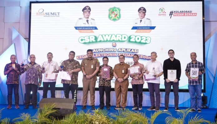 Bobby Nasution Berikan CSR Award Kepada Perusahaan Terbesar dan Berkala