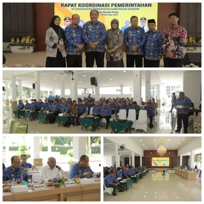Bupati Asahan Buka Rakorpem Bulan Desember 2023