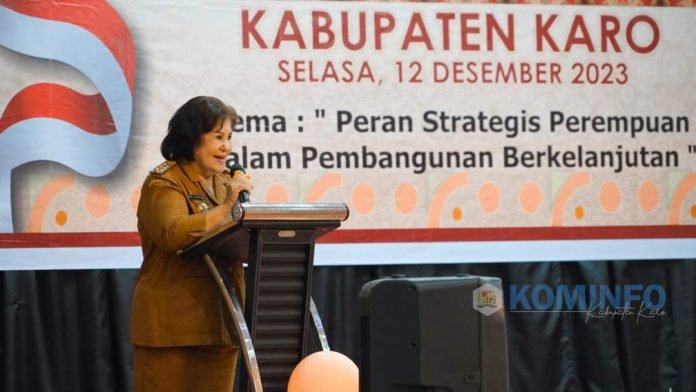 Bupati Karo Hadiri Perayaan HUT Dharma Wanita Persatuan ke 24