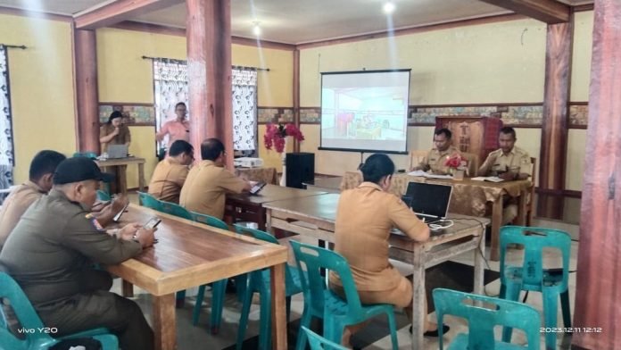 Bupati Samosir Buka Rapat Pembahasan Tabel ITBX dan Pola Ruang Penyusunan RDTR Simanindo dan Onan Runggu