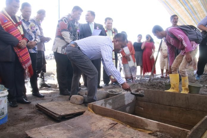 Bupati Sergai Ajak Warga Tingkatkan Kualitas Iman Melalui Pembangunan HKBP Ressort Sei Baru