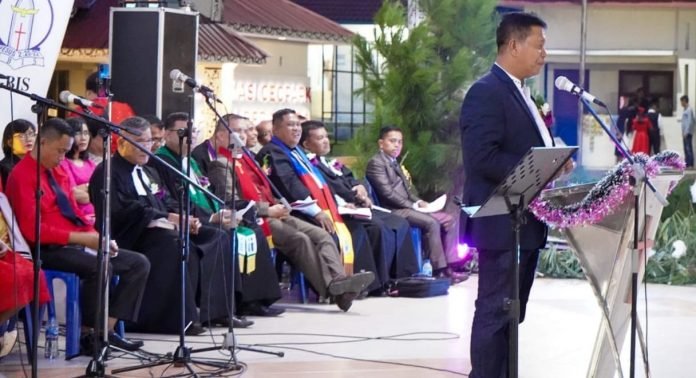 Bupati Simalungun Hadiri Perayaan Natal BKAG Kecamatan Girsang Simpangan Bolon