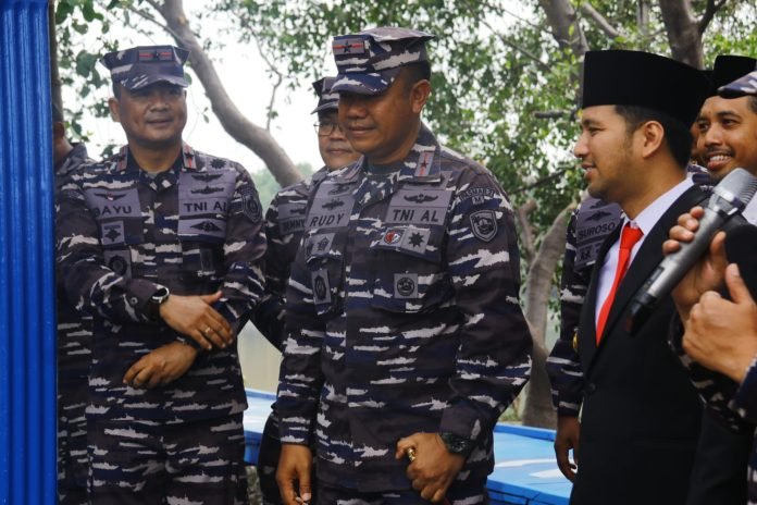 Ciptakan Kampung Tangguh, Wadan Puspenerbal Hadiri Peresmian Kampung Bahari Nusantara Tlocor