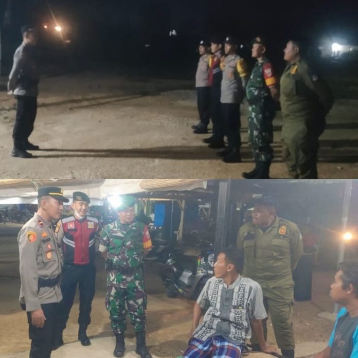 Ciptakan Kamtibmas Yang Kondusif Jelang Pemilu 2024, Polsek Buke Aktif Laksanakan Patroli Tiga Pilar