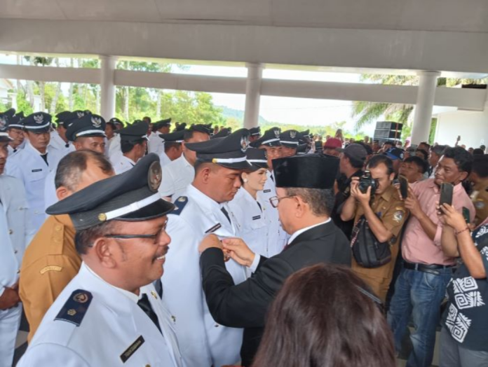 Berikut Nama-nama 87 Kepala Desa di Toba yang Dilantik Hari Ini
