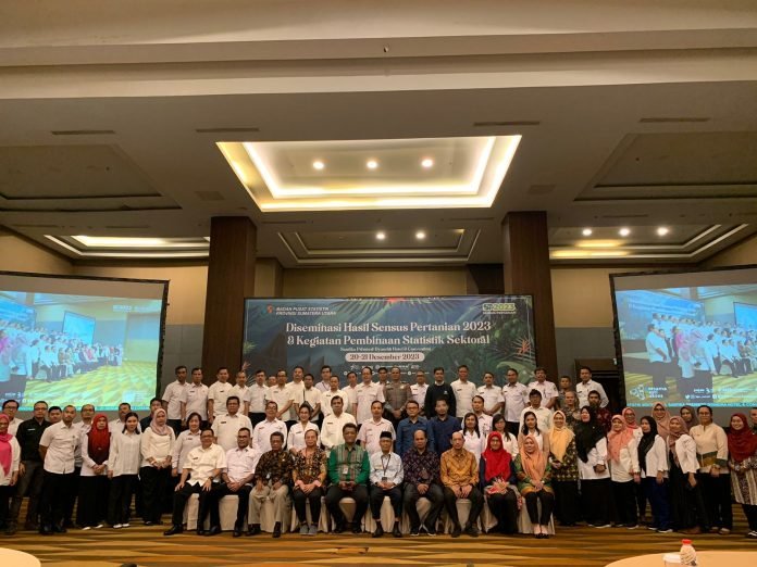 Diseminasi Hasil ST2023, Usaha Pertanian Turun 11,25 Persen