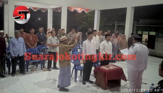 Dua Kasih Pemerintahan Desa Tebaloan Sukses Di LantikDan Di Sumpah Jabatsn