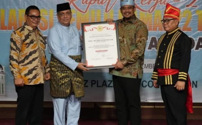 Forkala Nobatkan Wali Kota Medan Sebagai Tokoh Peduli Budaya