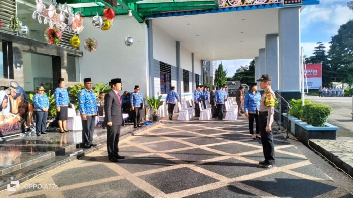 Forkopimda Karo Peringatan Hari Bela Negara Ke-75: Semangat Kebangsaan dan Komitmen Menuju Indonesia Emas 2045