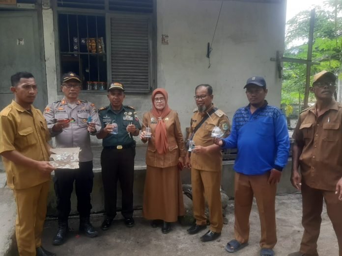 Forpimcam Dolok Masihul Grebek Kampung Narkoba