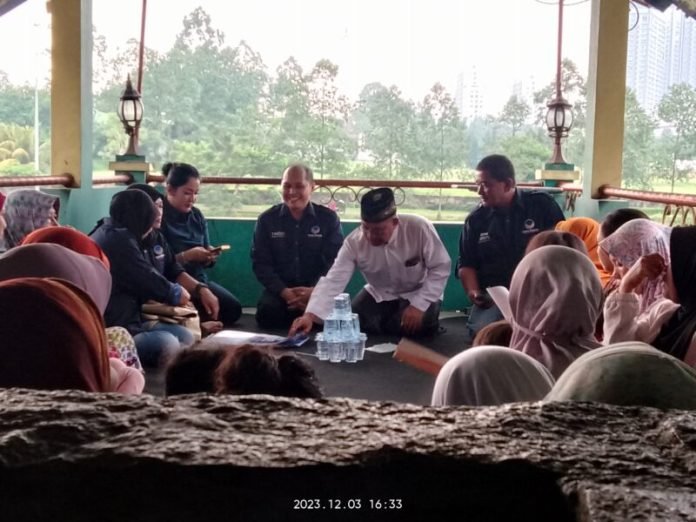 Frengki Hardian Caleg Partai Nasdem Nomor Urut 2 Untuk Dapil 3 Serpong-Setu, Silaturahmi ke Kp. PTPN 8, Cilenggang Serpong 