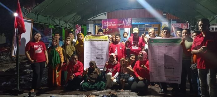 Gelar Kampanye di Desa Kubu Ketua DPD PSI Kobar Dampingi Para Caleg Dapil 4 Membaur Bersama Masyarakat 1